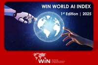 Обложка отчета WIN World AI Index 2025, опубликованного в июле 2025 года.