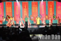 Выступление артистов на церемонии открытия. Фото: Ань Дао