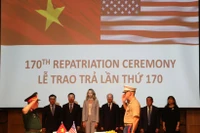 170-я церемония репатриации останков американских солдат. (Фото: МИД Вьетнама)