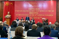 Товарищ Ле Хоай Чунг выступает на мероприятии. (Фото: Ня Нам)