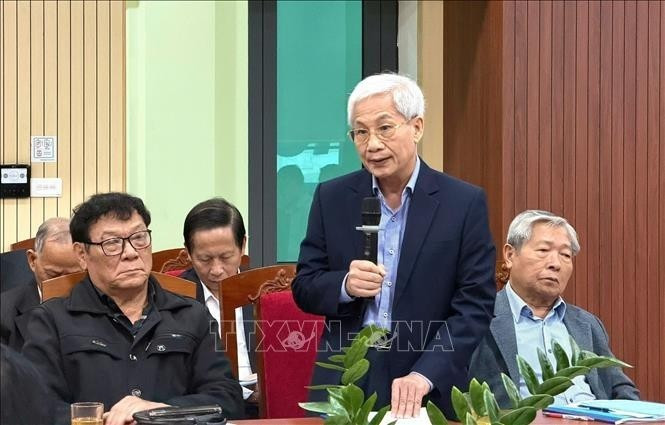 Профессор доктор Дао Суан Хок, председатель Вьетнамской ассоциации ирригации (Фото: ВИA)