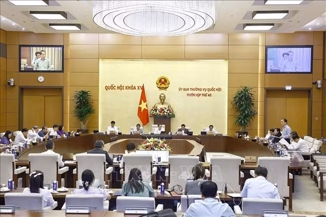 Общий вид 45-го заседания Постоянного комитета Национального собрания. Фото: ВИА