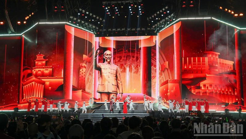 Художественный номер на мероприятии.