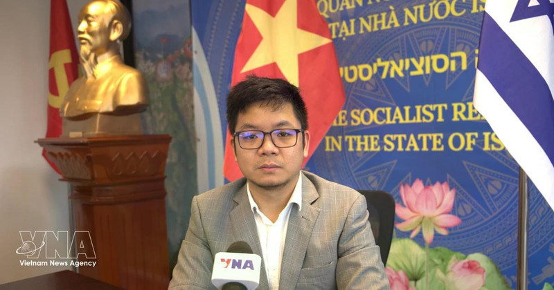 Временный поверенный в делах Посольства Вьетнама в Израиле Нгием Суан Хай Данг.