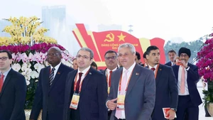 Национальный конференц-центр: Оживлённая атмосфера накануне открытия XIV Съезда Партии