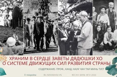 Храним в сердце заветы Дядюшки Хо о системе движущих сил развития страны
