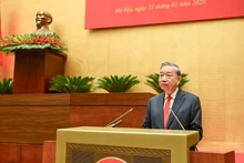 [Фото] Общенациональная конференция по изучению, усвоению и осуществлению резолюций №79 и №80 Политбюро