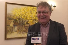 Председатель Германской коммунистической партии Патрик Кебеле. Фото: ВИА