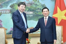 Вице-премьер Хо Дык Фок и председатель Совета директоров корпорации CDG. Фото: VGP