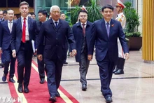 Председатель Европейского совета Антониу Кошта прибыл в Ханой. Фото: ВИА