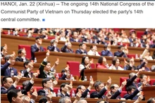 На сайте Синьхуа опубликована статья, посвященная XIV съезду КПВ.