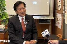 Глава Международного бюро Либерально-демократической партии Японии Ямагути Цуеси. Фото: ВИА