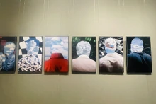 Произведение, представленной на выставке. Фото: ВИА