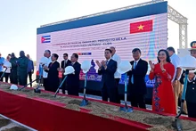 Церемония закладки первого камня проекта. Фото: Посольство Вьетнама на Кубе