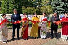 Церемония открытия выставки.