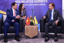 Премьер-министр Фам Минь Тьинь встречается с султаном Брунея Хассаналом Болкиахом. Фото: ВИА