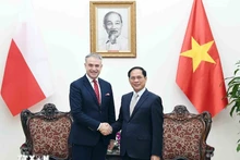 Вице-премьер Буй Тхань Шон и Вице-премьер, Министр цифровых технологий Польши Кшиштоф Гавковский. Фото: ВИА