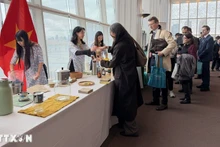 Вьетнамское кофе представлен в штаб-квартире ООН. Фото: ВИА