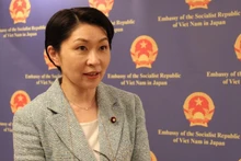 Председатель Альянса парламентариев японско-вьетнамской дружбы Обути Юко. Фото: ВИА