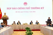  Общий вид пресс-конференции. Фото: VGP