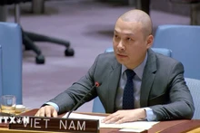 Посланник Нгуен Хоанг Нгуен, временный поверенный в делах Постоянной миссии Вьетнама при ООН. Фото: ВИА