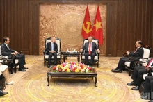 Общий вид приема. Фото: Данг Кхоа