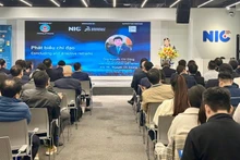 Вице-премьер Нгуен Тьи Зунг выступает на мероприятии. Фото: VGP