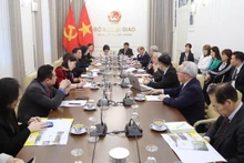 Общий вид приема. Фото: baoquocte.vn