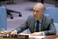 Посланник Нгуен Хоанг Нгуен, временный поверенный в делах Постоянной миссии Вьетнама при ООН. Фото: ВИА