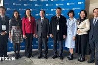 Вьетнамская делегация на 222-й сессии Исполнительного совета ЮНЕСКО. Фото: ВИА