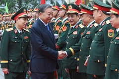 Генеральный секретарь ЦК КПВ То Лам посетил Военно-техническую академию