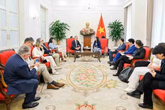 Общий вид встречи. Фото: baoquocte.vn