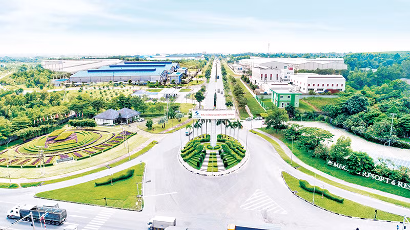 Индустриальный парк Лонгтхань (провинция Донгнай) привлекает много высокотехнологичных проектов.