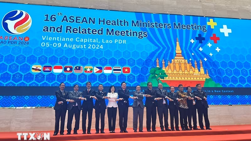 Делегаты на 16-й конференции министров здравоохранения АСЕАН. Фото: ВИА