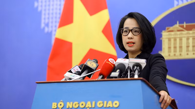 Официальный представитель Министерства иностранных дел Вьетнама Фам Тху Ханг. Фото: ВИА