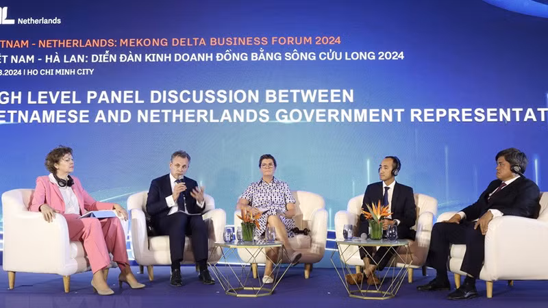 Эксперты обсуждают вопросы развития дельты реки Меконг. Фото: ВИА