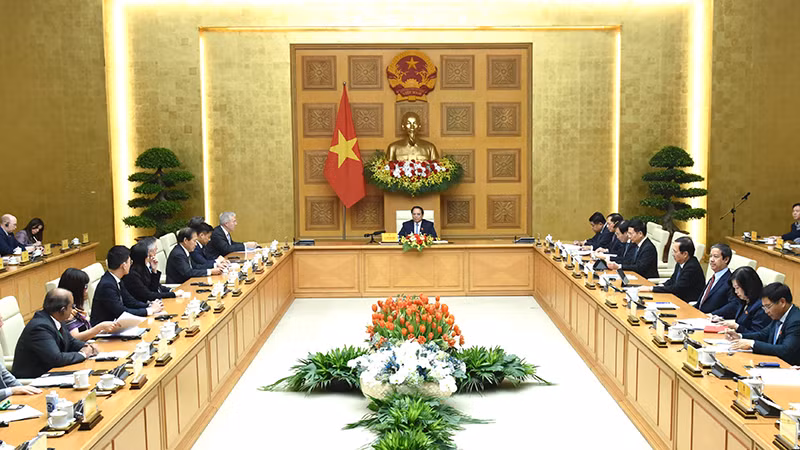 Общий вид приема. Фото: Чан Хай