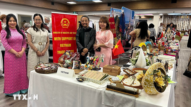 Стенд Вьетнама на ярмарке. Фото: ВИА