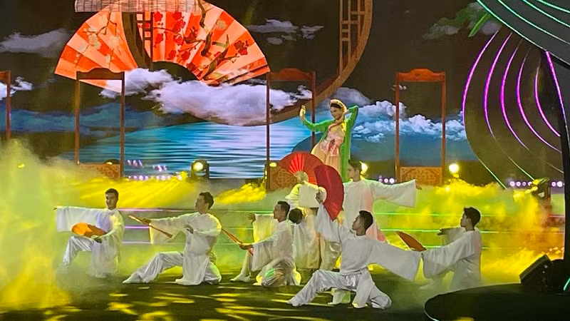 Художественный номер на церемонии