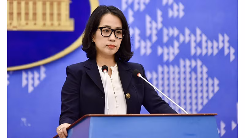 Официальный представитель МИД Вьетнама Фам Тху Ханг. Фото: VGP