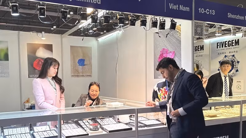 Вьетнамский стенд на выставке. Фото: ВИА