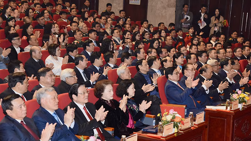 Делегаты на церемонии