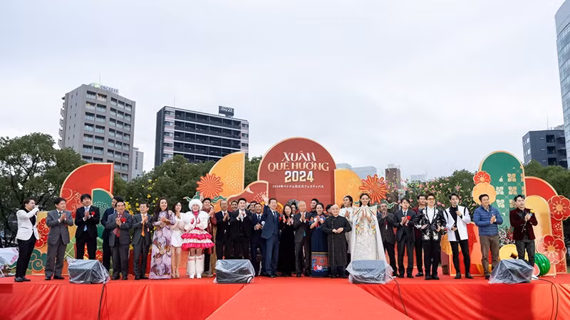 Фестиваль «Весна на Родине-2024». в Фукуоке. Фото: ВИА