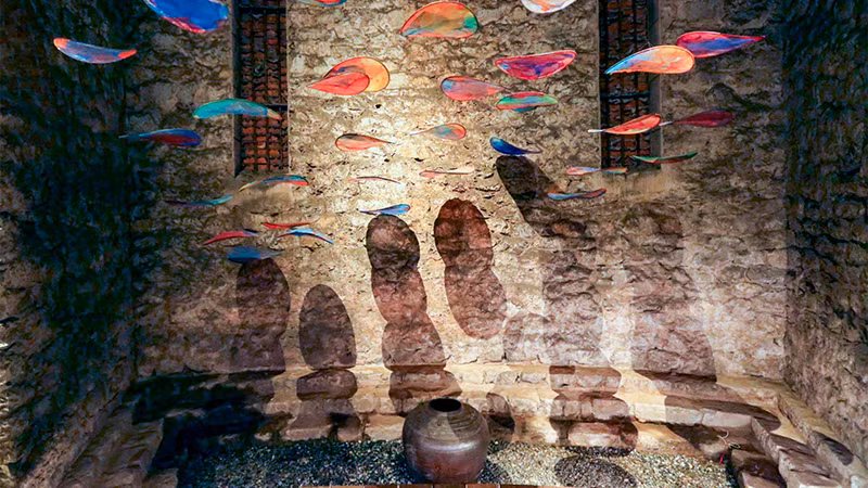 Внутри башни. Фото: toquoc.vn