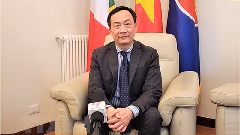 Посол Вьетнама в Италии Зыонг Хай Хынг. Фото: ВИА