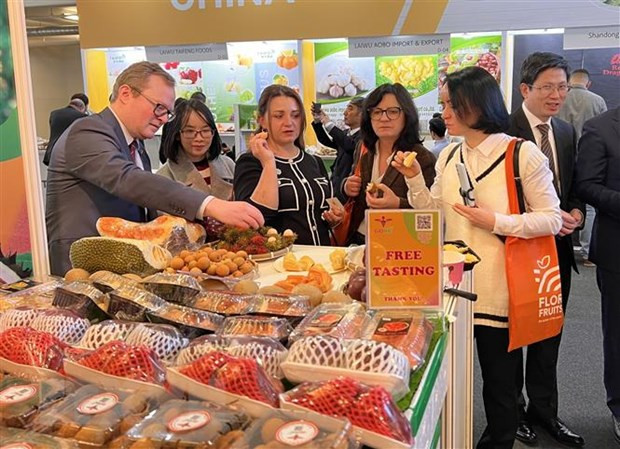 Вьетнамские фрукты понравились посетителям ярмарки. Фото: ВИА