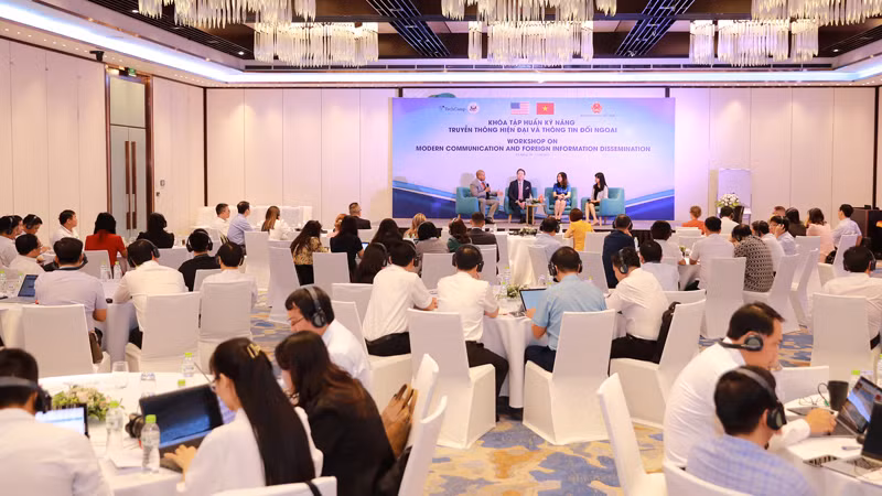 Участники курса обучения. Фото: МИД Вьетнама