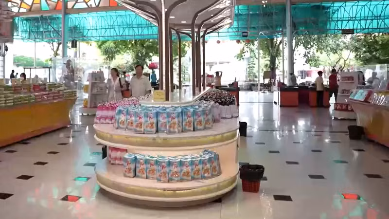 Пироги «пиа» часто покупаются в подарок посетителями Шокчанга.