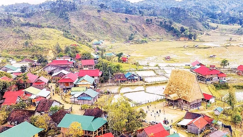 Красота туристической деревни Виронгео.