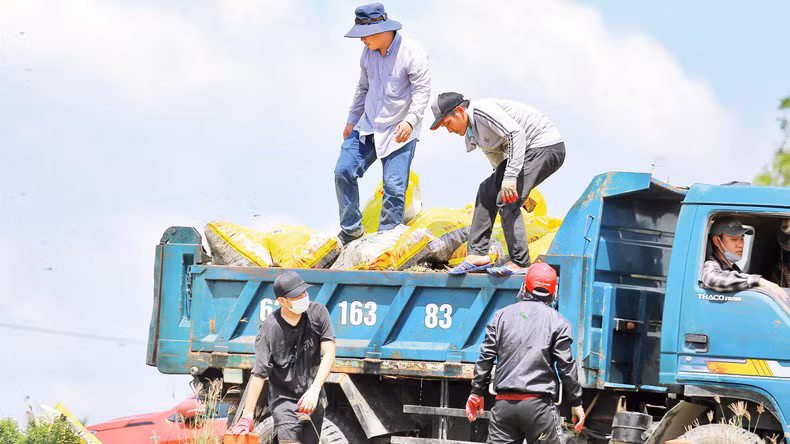 Сдача отходов на переработку.